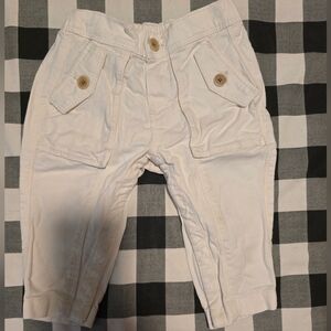 Stylish Kids' White Cargo Pants
